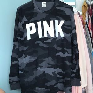 Pink long sleeve tee